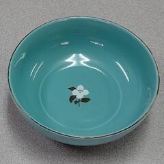 たち吉☆花柄の丸ボウル☆やや汚れあり！の画像