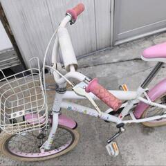子供用自転車18インチ　ピンク