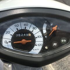 スズキ  アドレスV125  CF46A  規制前  実動  書類付き  BEAMS  マフラー付き  通勤  通学  配達  レストア  カスタムベースにもの画像