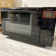 アイリスオーヤマオーブンレンジ18L 