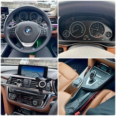 【美車✨価格交渉承ります‼️】2015年式 BMW 420iグランクーペ ラグジュアリー 4シリーズ 内装茶革 サンルーフ 社外20インチアルミ サブウーファーの画像