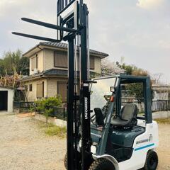 ユニキャリア（日産）フォークリフト★1.8t★EBT-P1F1★ガソリン★オートマ★サイドスリップ付き★エンジン良好★653H★格安陸送の画像