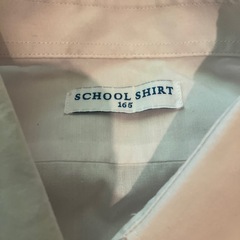 男子　学生シャツ　半袖　165の画像