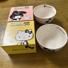 ローソン景品　キティ、マイメロ、リラックマの画像