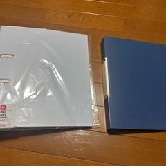 未使用　リングファイル　二冊セット