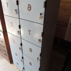 家庭でも使える便利なコイン式ロッカーの画像
