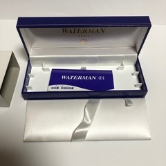WATERMAN、ペンケース、空き箱の画像