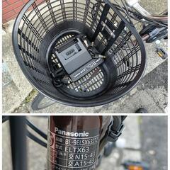Panasonic パナソニック 2021年製 電動アシスト自転車 ビビYX 26インチ BE-9ELSX632T2 ブラウン バッテリー8Ah 動作確認済み美品の画像