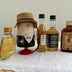 レア】SUNTORYトリスおじさん 爪楊枝入れビンテージ柳原良平5点