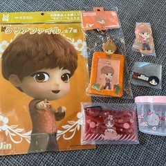 BTS TinyTAN BT21 JIN ジン 公式 トレカ まとめグッズの画像