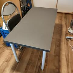 最終値下げ、早い者勝ち!送料込み 美品!IKEAデスク 60x120 120 60 デスク IKEAの中古が安い!激安で譲ります・無料で