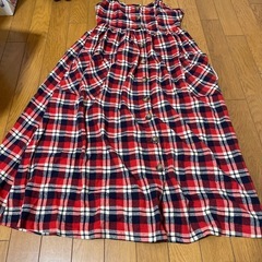 マキシ丈ワンピースの画像