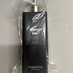 【新品 未使用】 tower シャンプーディスペンサー ブラックの画像
