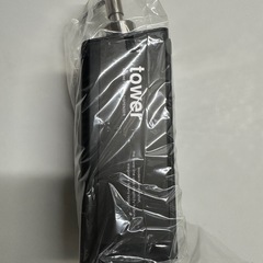 【新品 未使用】 tower シャンプーディスペンサー ブラックの画像