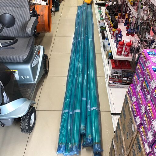 【中古】【店頭引取限定】宇部エクシモ株式会社　ダンポールPマル105×60グリーン　25本×9セット　11000円(税込)