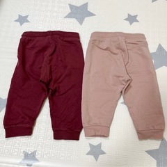 H&M パンツ セット 80サイズの画像