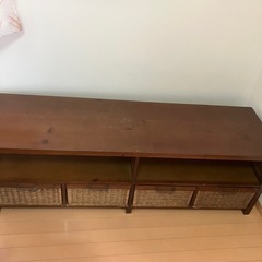 テレビ台　収納家具の画像