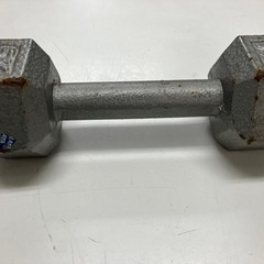 2504-251 六角ダンベル 5kg キズ 汚れ さびありの画像