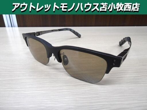 ジャポニズム サングラス JP-S002 COL.03 53口18-137 チタン 日本製 JAPONISM PROJECTION 偏光グリーンレンズ ナイロール偏光 苫小牧西店