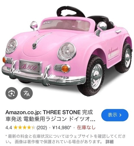 電動乗用ラジコン