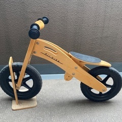 キッズバイク　木製　