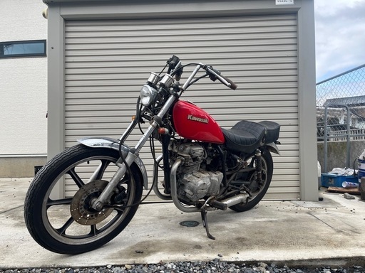 Kawasaki Z250LTD 始動確認　バイク　中古　車体