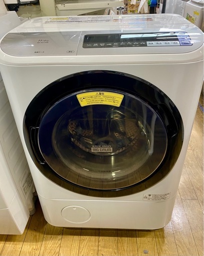 ドラム式洗濯機 BD-NV110B 11kg/6kg 2018年製 s1018