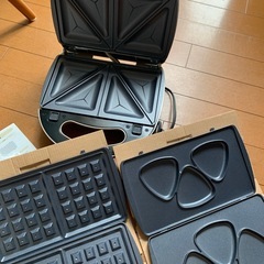 ラノー　ホットサンドメーカー　ワッフル　焼きおにぎりの画像