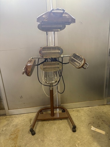 赤外線パーマヒーター スタンド式