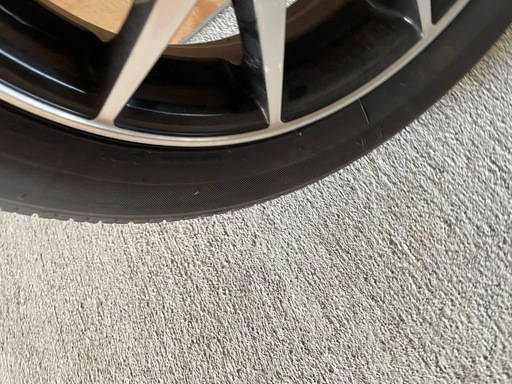 【決定しました】走行短め　夏タイヤ　155/65R 14 ホイール付4本セット 