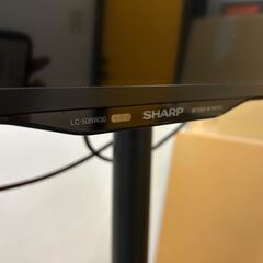 中古品　SHARP　AQUOS　50型液晶カラーテレビ　LC-50BW30の画像