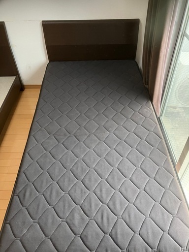 シングルベット　マットレス　木枠