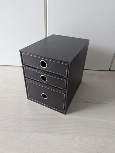 収納ケース 引き出し 幅19.5×奥行26.5×高さ26.5cm A5 深2段