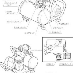 PAOCK MOL-0405PA Oilless Mini Air Presser 5Lの画像