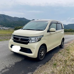 【4WD】ホンダ　HONDA Nワゴン　ベージュ　9万キロ　車検2年付の画像