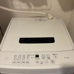 洗濯機  2021/6月購入の画像