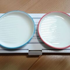 タニタ食堂監修　減塩小皿 2枚セットの画像