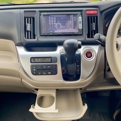 【4WD】ホンダ　HONDA Nワゴン　ベージュ　9万キロ　車検2年付の画像