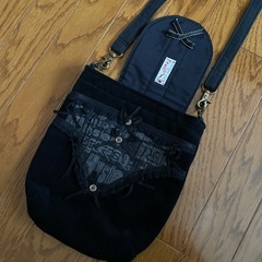 新品　ハンドメイド　ショルダーバックの画像