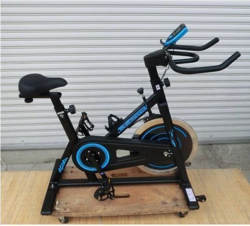 アルインコ　スピンバイク1518　BK1518　動作良好　ドリンクホルダー付き　高さ調整可能　エアロバイク　SPIN BIKE　直接引取歓迎