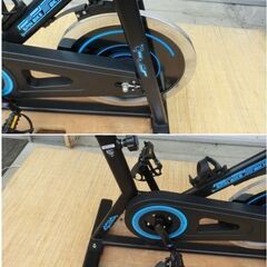 アルインコ　スピンバイク1518　BK1518　動作良好　ドリンクホルダー付き　高さ調整可能　エアロバイク　SPIN BIKE　直接引取歓迎の画像