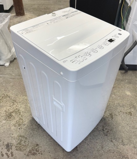 札幌市内配送可 【6ヵ月保証付き】 美品 23年製 Haier ハイアール 4.5kg 全自動洗濯機 BW-45A-W ③