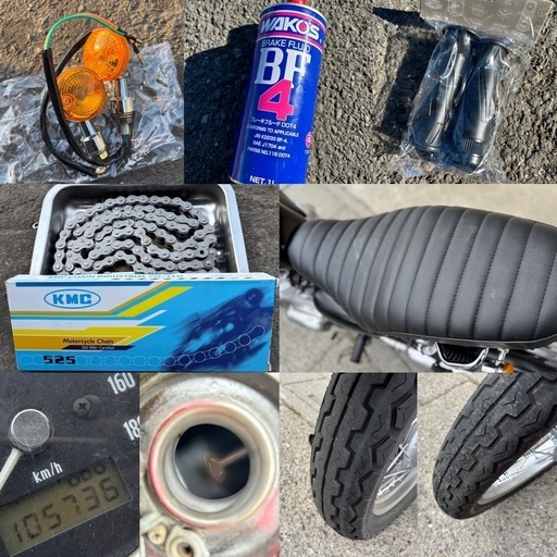 ⭐️車検令和9年4月❗️Kawasaki.W400⭐️シート・チェーン・プラグ