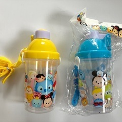 【未使用】ディズニーツムツム水筒×2