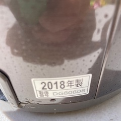湯沸器　2018年製の画像