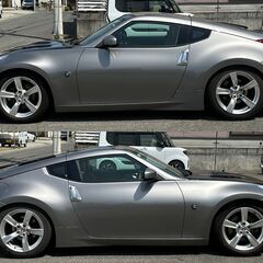 修復歴無し 車検R8/7まで Z34 バージョンT 内外装美車 カスタム多数 社外マフラー 社外ボンネット 車高調!! VQ37VHR 336psエンジン!!の画像