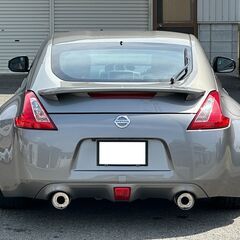 修復歴無し 車検R8/7まで Z34 バージョンT 内外装美車 カスタム多数 社外マフラー 社外ボンネット 車高調!! VQ37VHR 336psエンジン!!の画像
