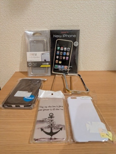 177. 未使用iPhone6 iPhone6S iPhone7 ケース7個セット2個中古