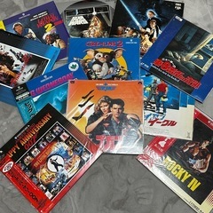 レーザーディスク中古、差し上げます。