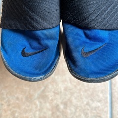 NIKE ナイキ　プレスト　エクストリーム　スニーカー　キッズ　18㎝　青×黒の画像